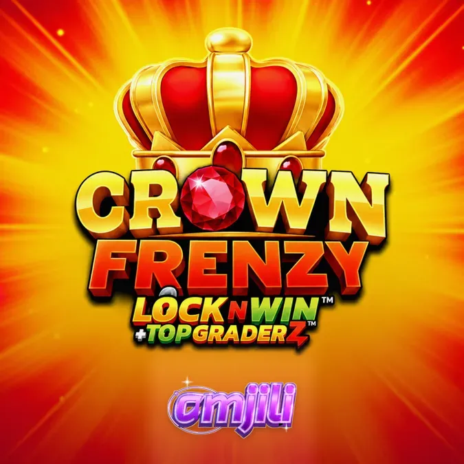 Crown Frenzy LockNWin slot gameplay interface